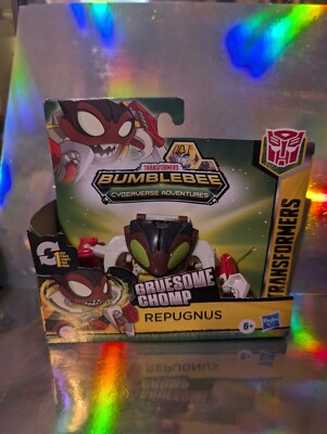 Hasbro Transformers: Bumblebee Cyberverse Adventures Repugnus Action Figure New