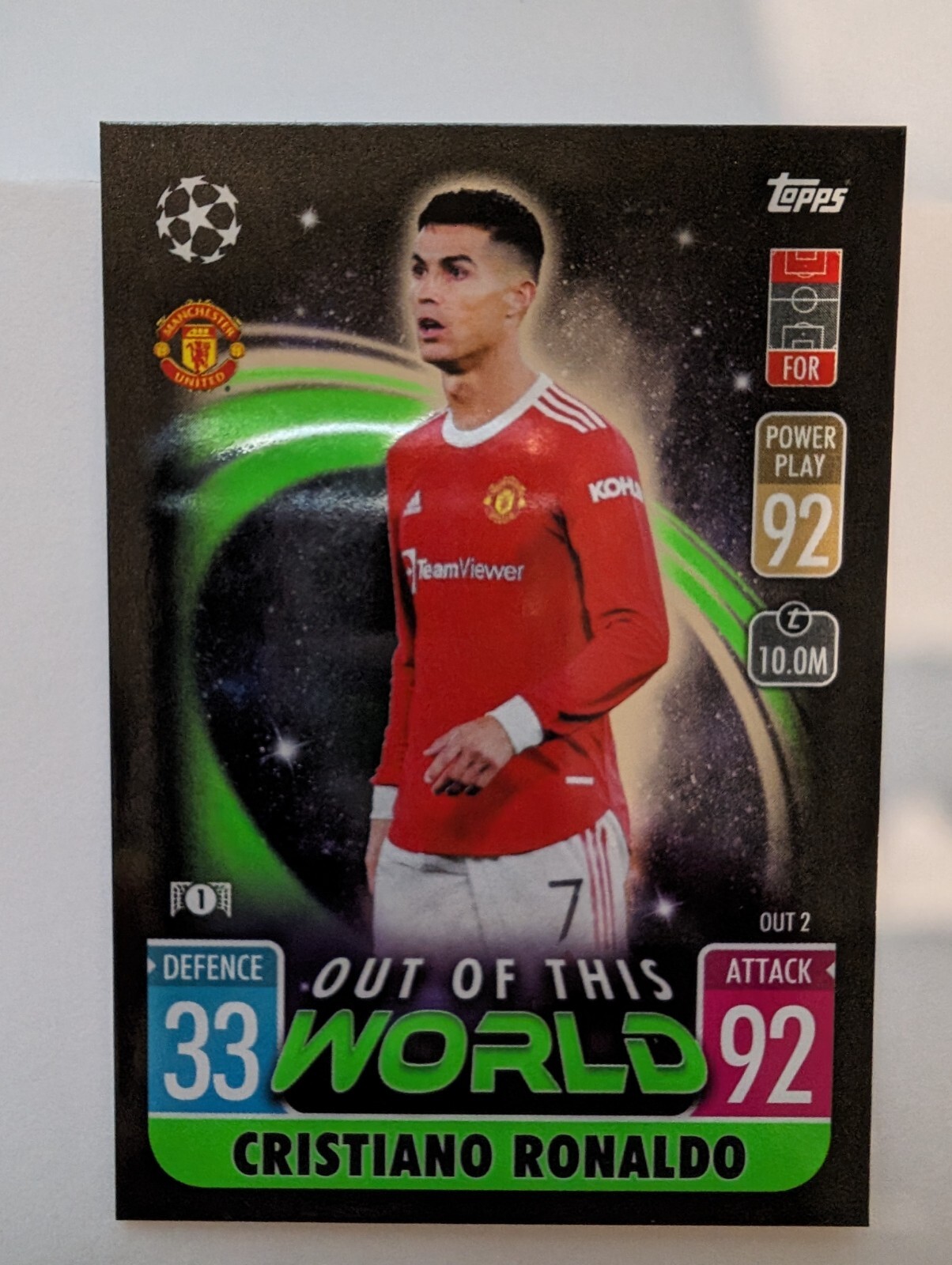 Topps RONALDO ロナウド インサート MOMENTOS Topps ロナウド CRISTIANO RONALDO レアル インサート - メルカリ