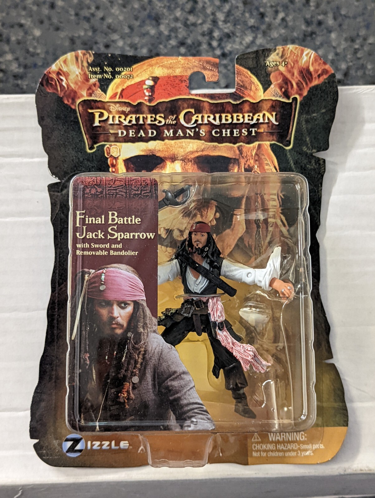 Pirates of the Caribbean DMC Jack Sparrow 3.75