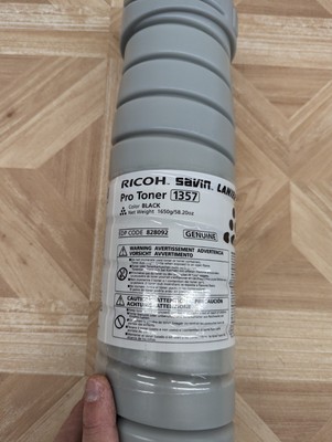 Genuine Ricoh Savin Lanier 828092   Type 1357 Toner Cartridge Black