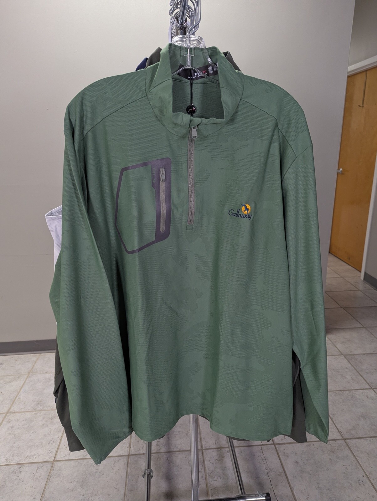 NWT MEN'S RALPH LAUREN RLX PULLOVER, SIZE: XL, COLOR: GREEN