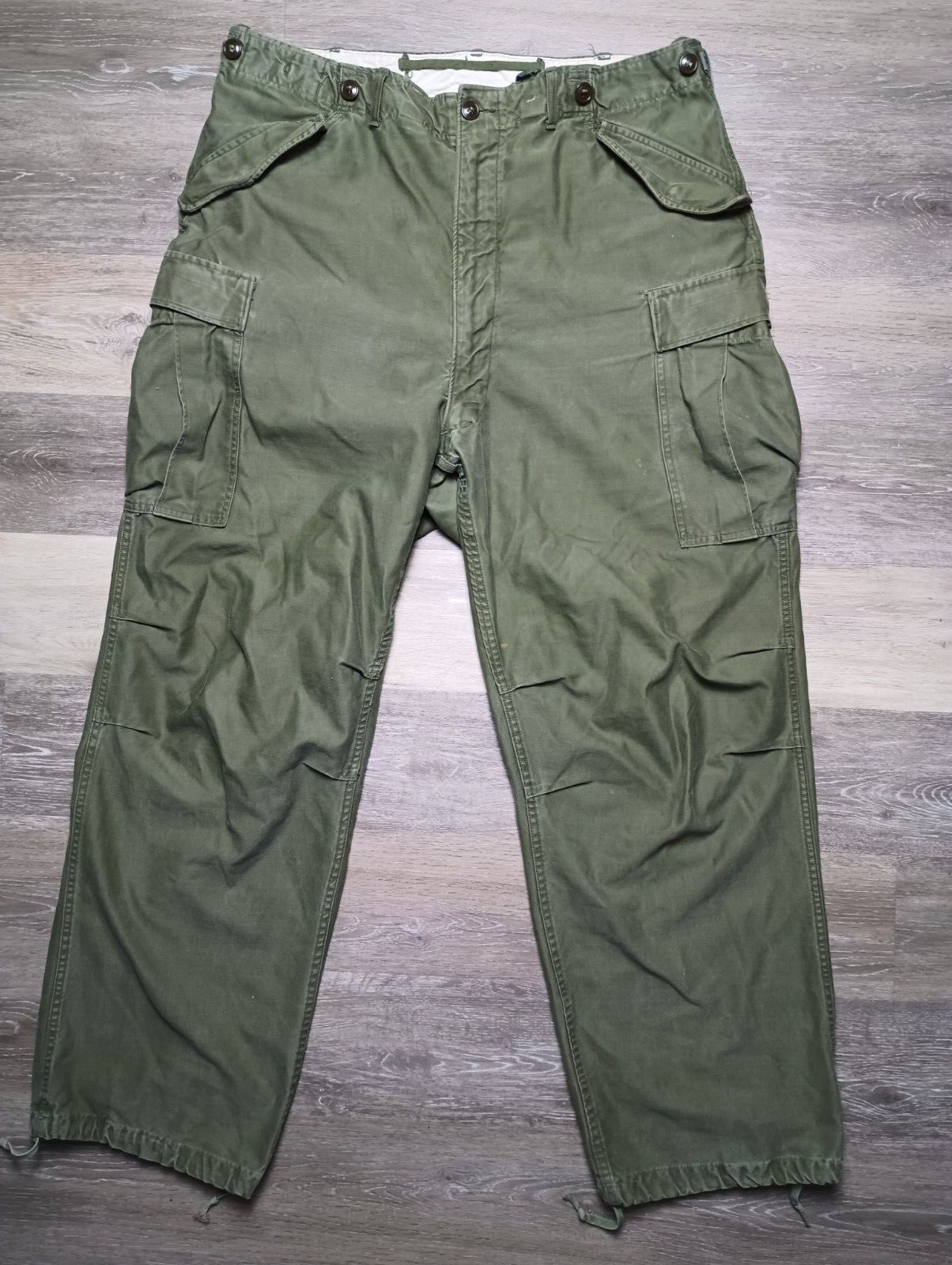 1940s Military Pants vtg Cargo Trousers cotton paratrooper 1940s Military Pants vtg Cargo Trousers cotton paratrooper