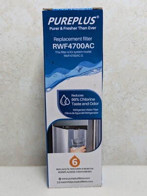 Pureplus RWF4700AC Replacement Refrigerator Water Filter