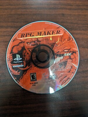 RPG Maker (PlayStation 1 PS1) DISC ONLY #A7066