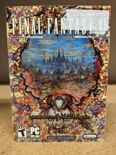 NEW SEALED Final Fantasy XI Online Treasure Of Ahi Urghan