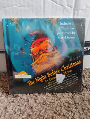 The Night Before Christmas by Clement C. Moore (Book and CD with Meryl Streep)