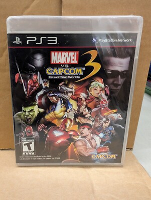 Marvel vs. Capcom 3: Fate of Two Worlds (PS3, 2011) New -SEALED READ DESCRIPTION