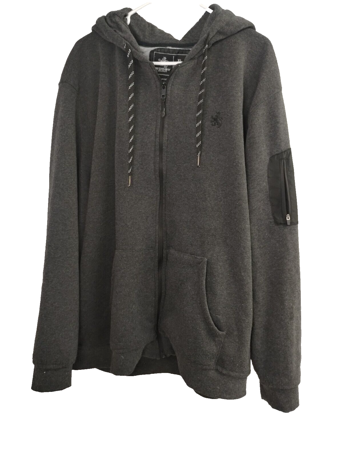 ★JEEP★ Brushed rugby sweatshirt No Boundaries Men's and Big Men's Rugby Polo Sweatshirt