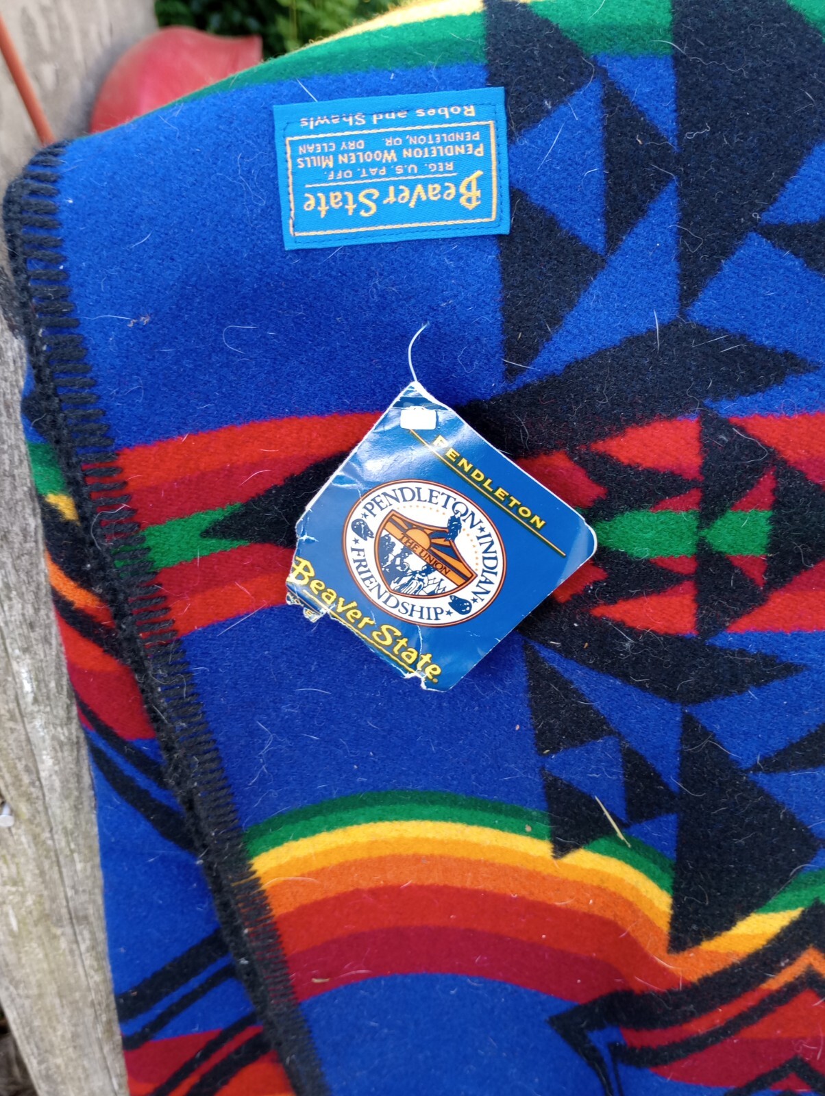 Beaver State Pendleton ブランケット Sea Chief Beaver State Pendleton ブランケット Sea Chief ビンテージ30