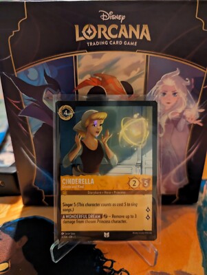 Disney Lorcana Cinderella - Gentle and Kind  3 /204 Uncommon NM TCG Amber