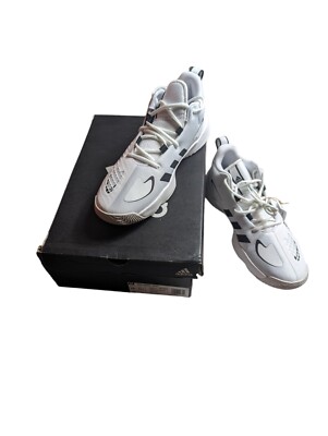 Adidas Pro N3XT 2021 GW0147 Unisex Cloud White/Black Basketball Shoes Men's 10.5
