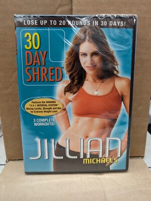 Jillian Michaels: 30 Day Shred (DVD)  New -SEALED READ DESCRIPTION
