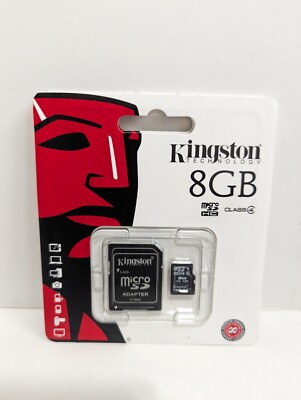 Lot of  2 - 8GB 16GB Kingston Micro SD SDHC Memory Card Class 4 TF for phone USA