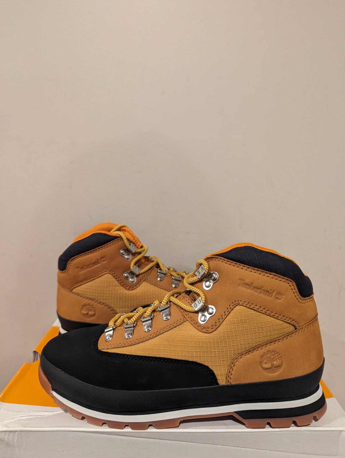 Timberland Men's Euro Hiker Mid Hiker Boots | eBay