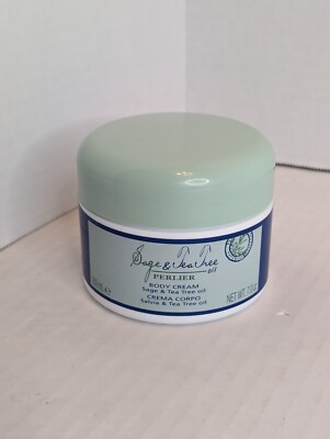 Perlier Sage & Tea Tree Oil Body Cream 200ml/7oz Sealed