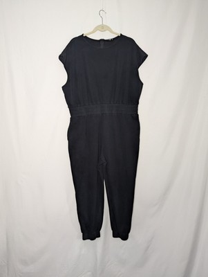Shein Curve Women's Black Jumpsuit Size 4XL