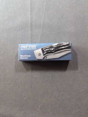 Cold Steel Mackinac Folding Hunter Full Stainless Tri Ad Discontinued 