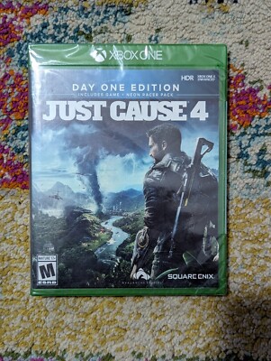 Just Cause 4 Day One Edition - Xbox One - Brand New Sealed - Free Shipping 