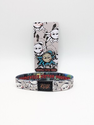Zox Monster #425 Vaudeville Victor Vaughn ~ NEW ~ Med ~ Wristband ~ Card & Pin