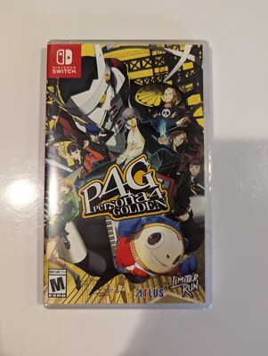 Persona 4 Golden Limited Run Games #214 Nintendo Switch Sealed New
