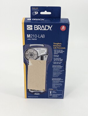 Brady M210-Lab Portable Printer , Single Color, 3/4