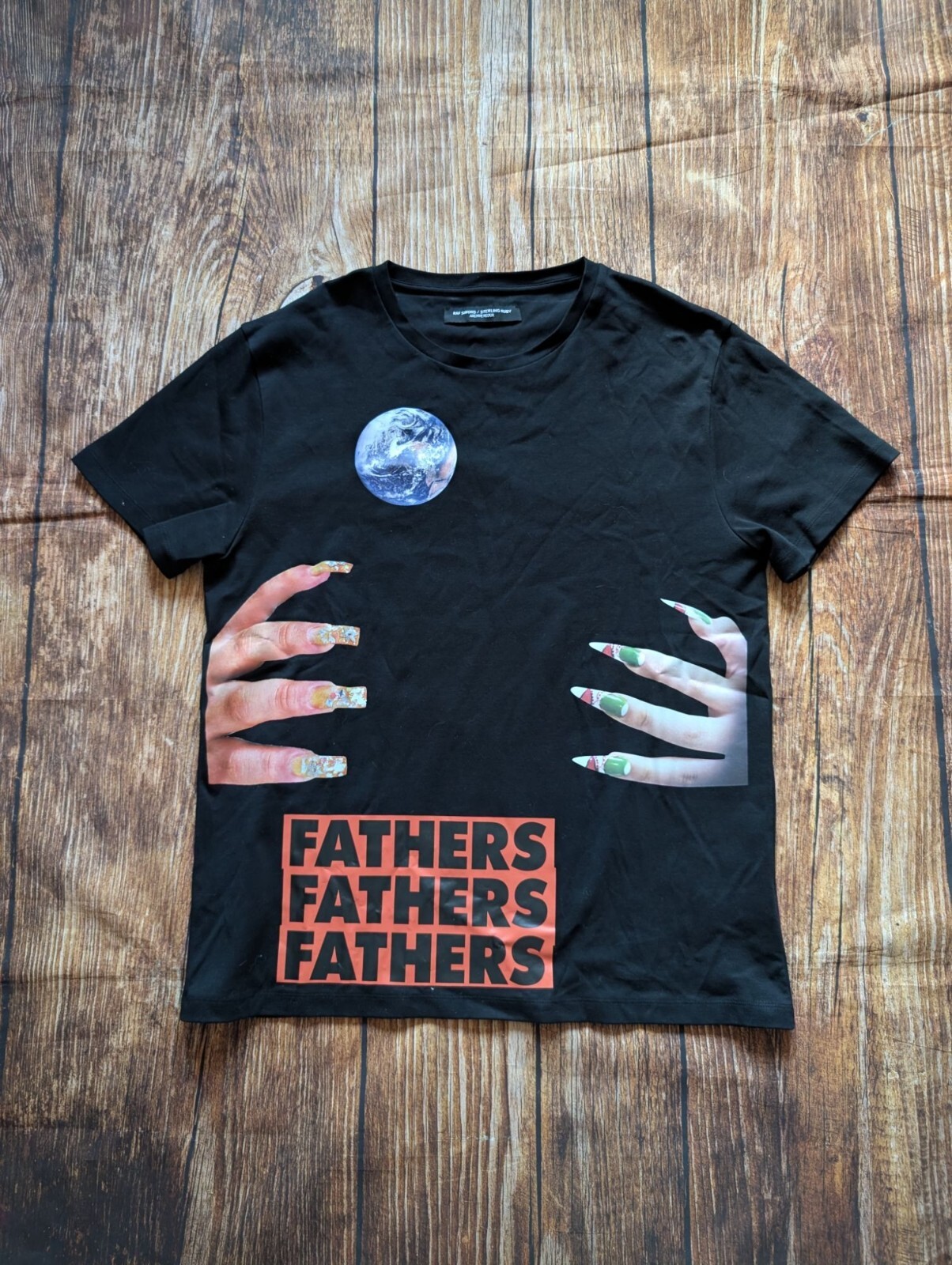Raf Simons / Sterling Ruby Archive Redux Black Graphic T Raf Simons / Sterling Ruby Archive Redux Black Graphic T