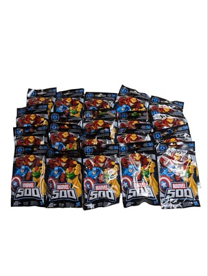 Lot Of 20 Marvel 500 Series 4 Blind Bag Mini Figures New/Sealed B6641/B2981