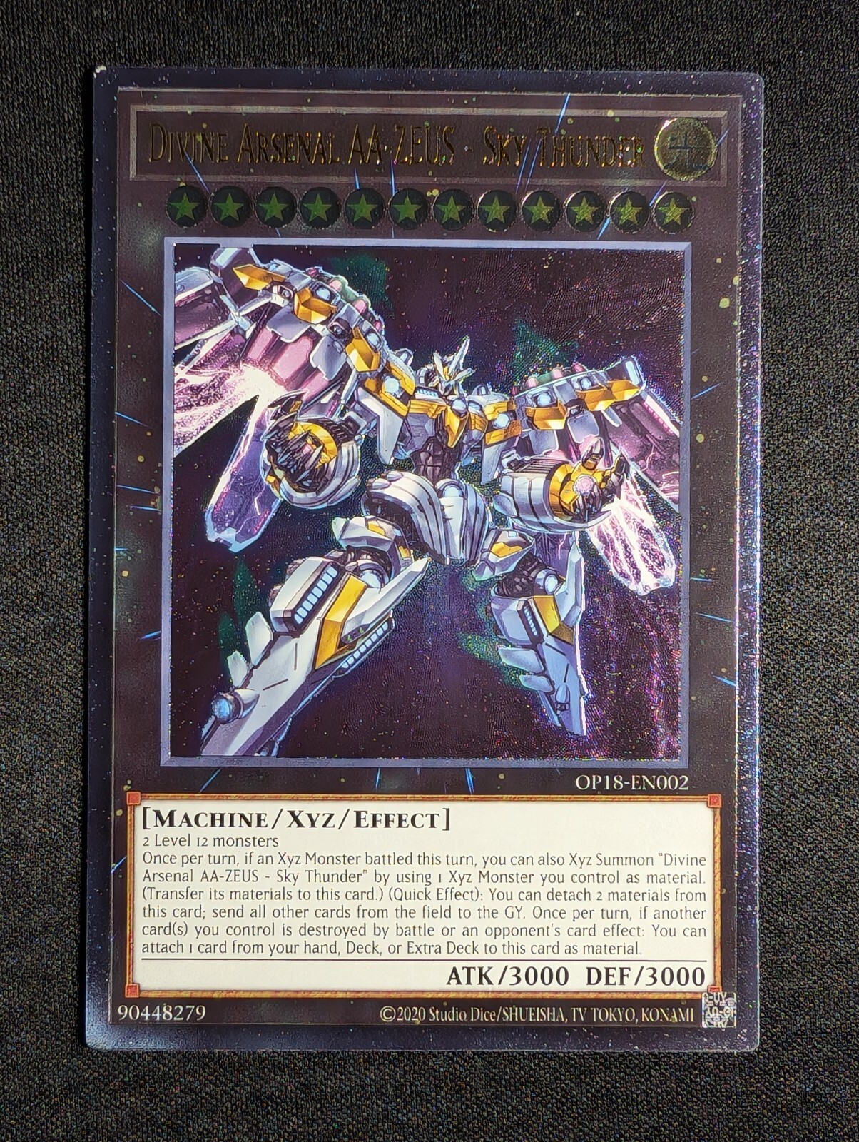 Yugioh - Divine Arsenal AA-ZEUS - Sky Thunder OP18-EN002