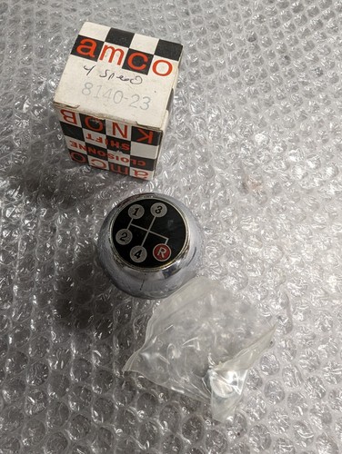 NOS AMCO SHIFT KNOB AMC JEEP 4-SPEED SHIFTER BALL #8140-23 7