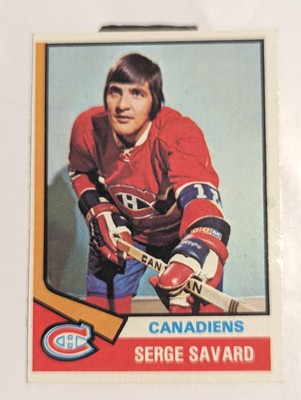 1974-75 O-Pee-Chee #53 Serge Savard (HOF) 