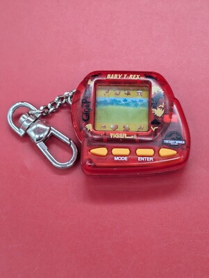 Giga Pets Baby T-Rex Jurassic Park The Lost World 1997 Tiger Electronics Vintage