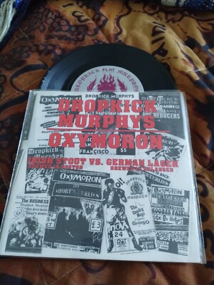 Dropkick Murphys, Oxymoron, split 7  vinyl, 1998, punk rock Oi, Boston, Rancid