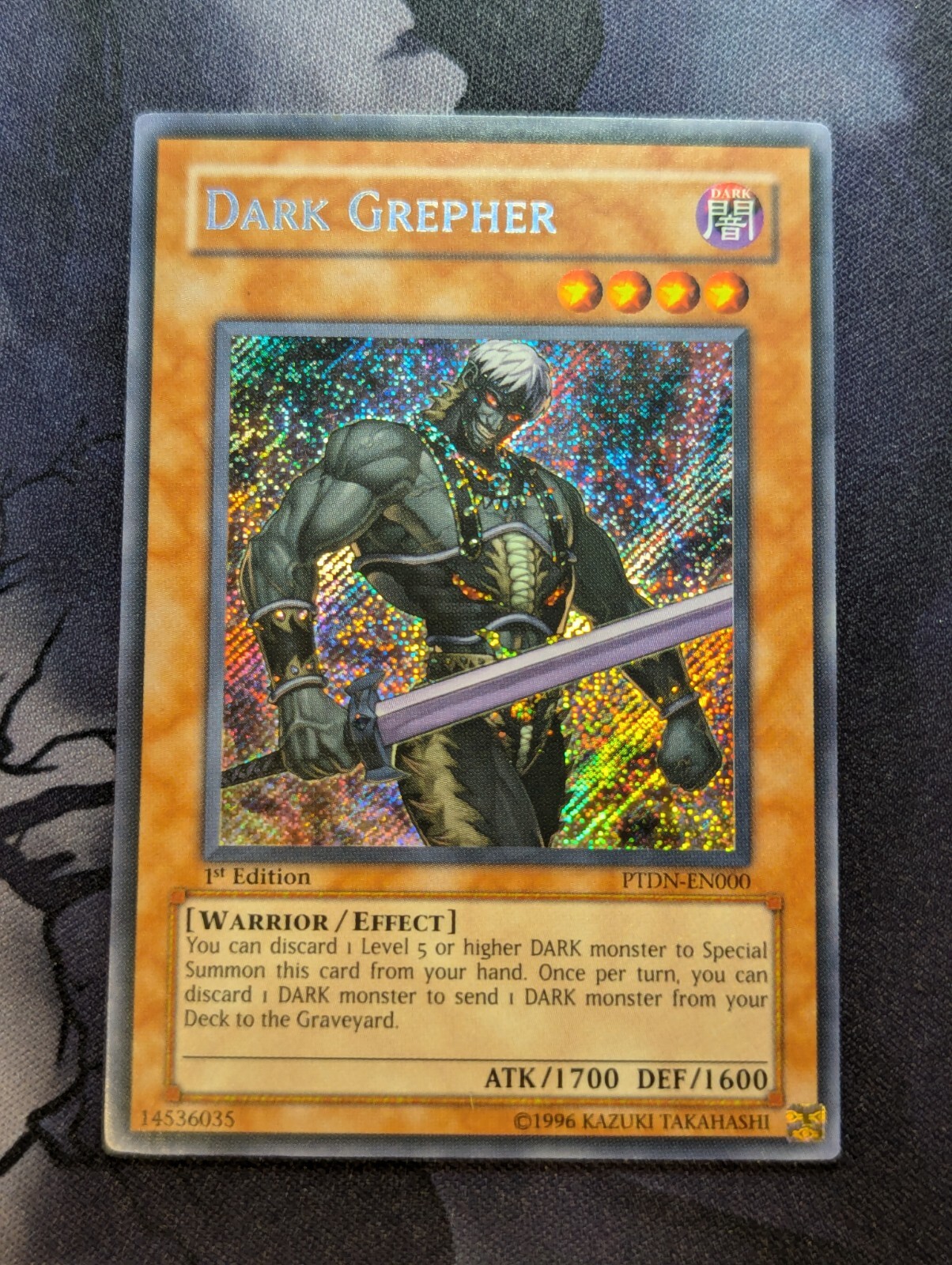 シングルカード Yu-Gi-Oh! - Dark Grepher (PTDN-EN000) シングルカード Yu-Gi-Oh! - Dark Grepher (PTDN-EN000) Yu-Gi