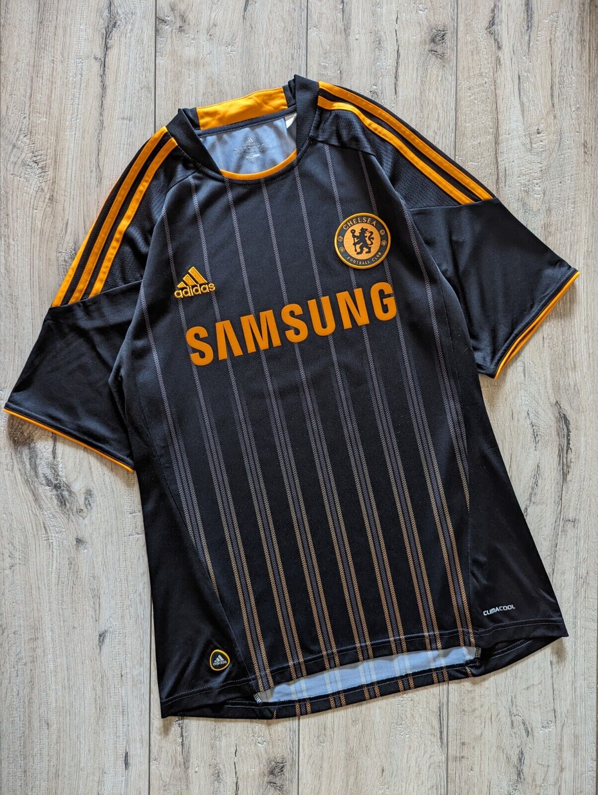Adidas Chelsea Football Club Samsung Black Orange soccer Adidas Chelsea Football Club Samsung Black Orange soccer