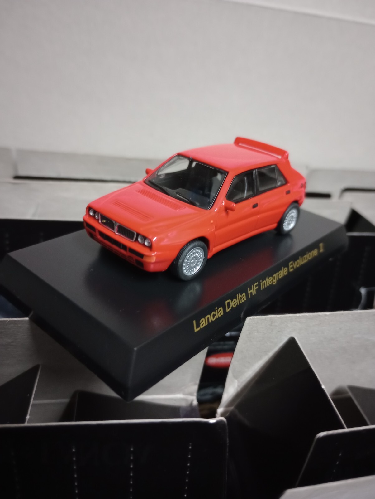 Kyosho 1/64 Lancia Delta HF integrale Evoluzione II Red | eBay