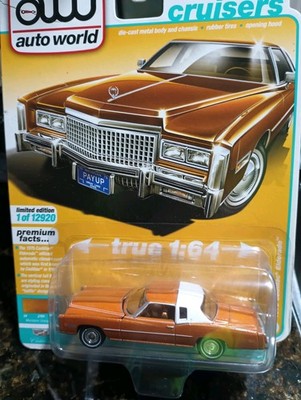 Auto World NEW 1975 Cadillac Eldorado 1:64 Scale Diecast Car