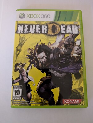 NeverDead (Xbox 360, 2012 Konami) MINT/NM Disc Complete CIB Manual FAST SHIPPED