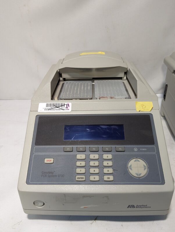 Applied Biosystems GeneAmp PCR System 9700 Well Thermal Cycler-Free Shipping