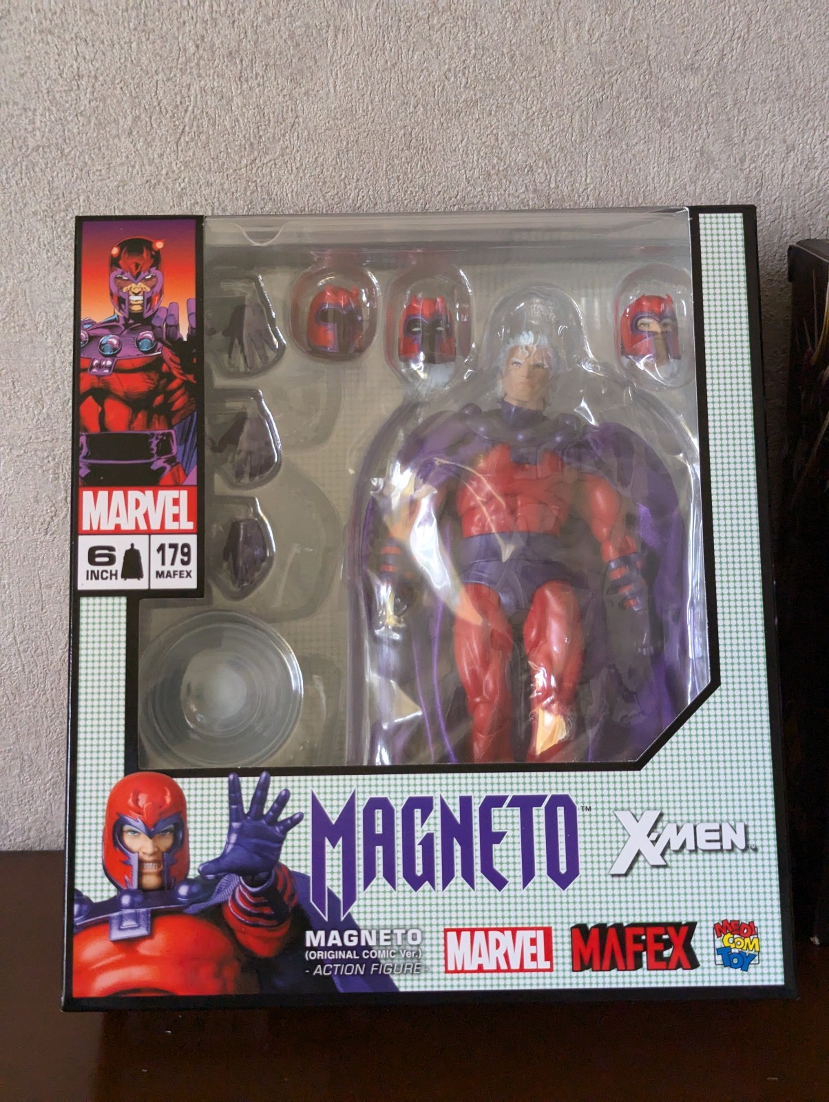 MEDICOM TOY MAFEX No.179 X-MEN MAGNETO ORIGINAL COMIC Ver