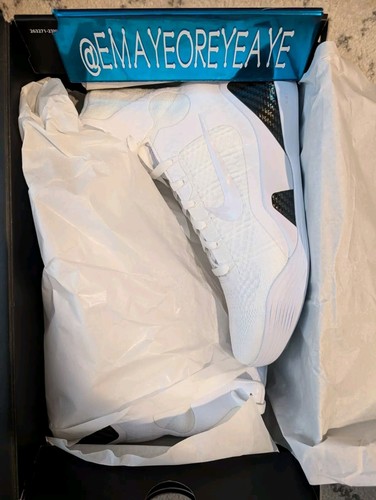 Nike Kobe 9 Elite Protro Halo FZ7335-100 Ix Sz 9 White High