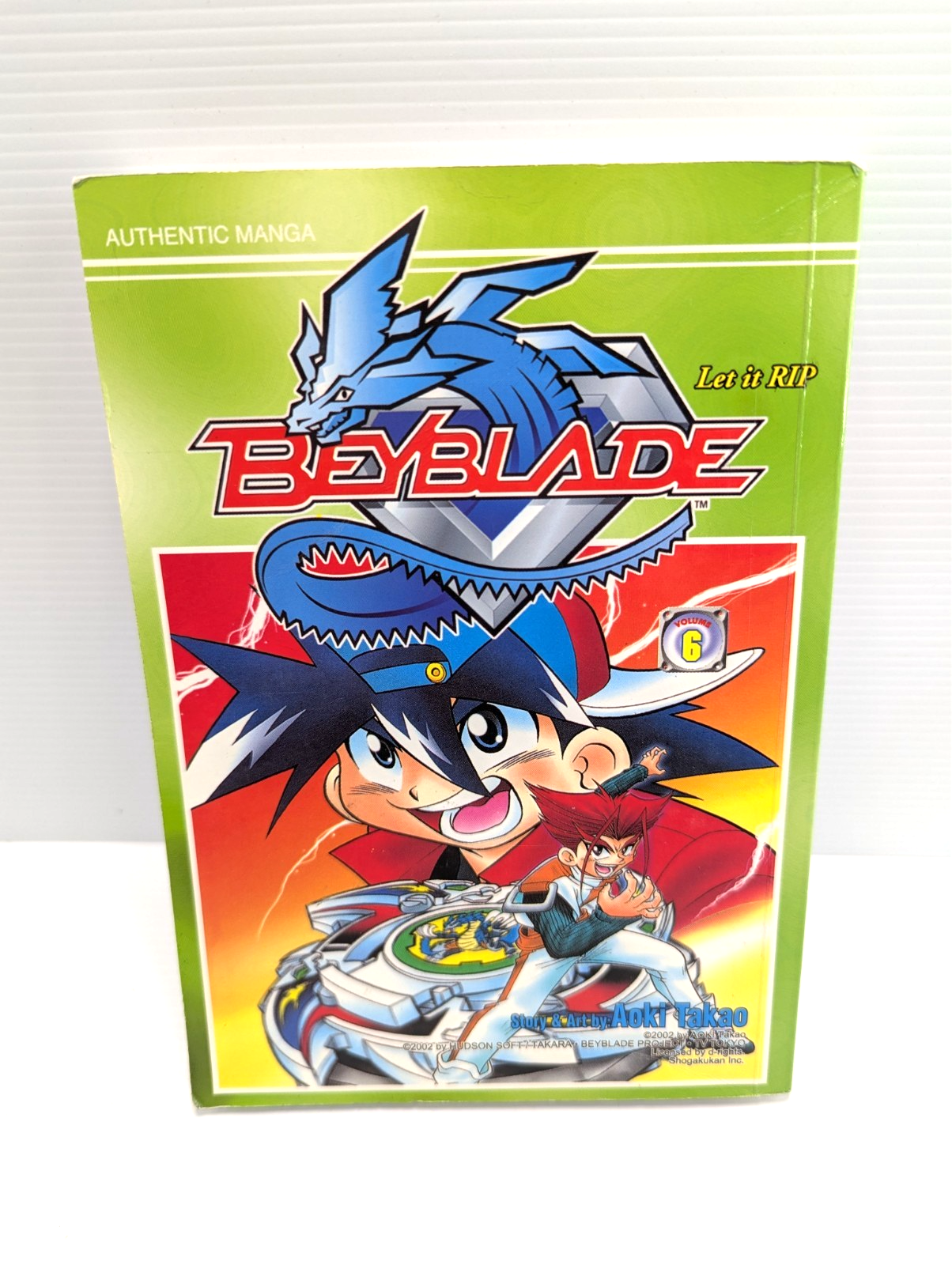 Beyblade Let It Rip Book 6 by Aoki Takao