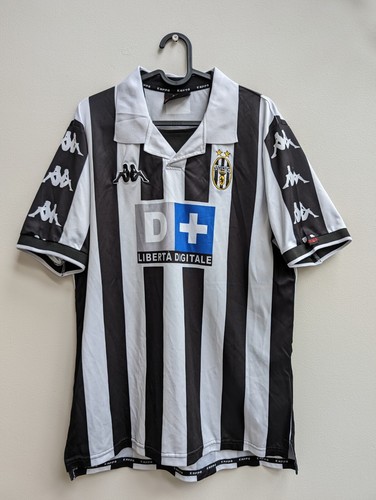 Original Juventus Kappa 1999/2000 Home Football Jersey Shirt #21
