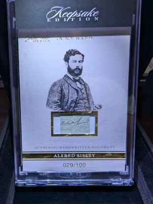 2024 Keepsake in my hand Alfred Sisley /100