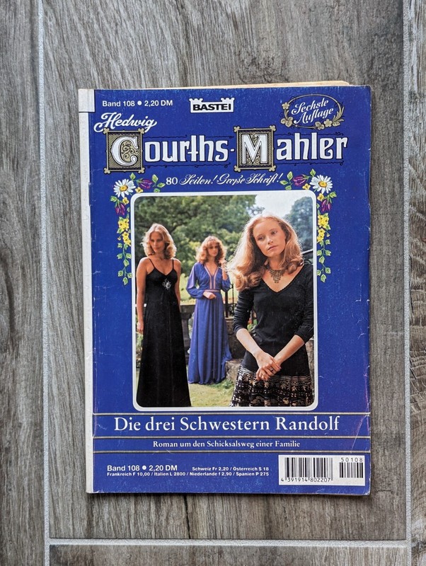 Hedwig Courths-Mahler: Die Drei Schwestern Randolf - Bastei - Bd. - 108