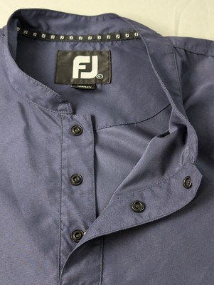 FootJoy Windbreaker Pullover Quarter Snap Vest Men's Navy Blue Large