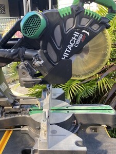 Hitachi CR12RSH laser Mitre saw | Power Tools | Gumtree Australia