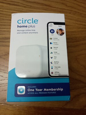 Circle Home Plus Parental Control Internet Filtering Device New Open Box