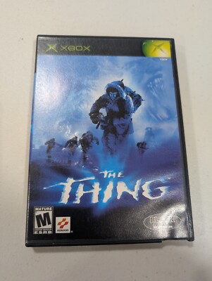 Thing (Microsoft Xbox, 2002) - Manual - Blockbuster Case