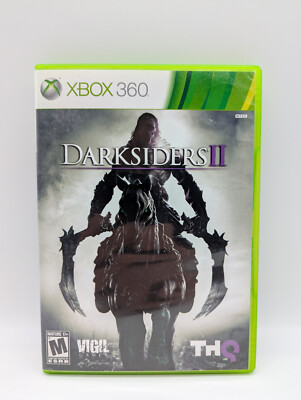 Darksiders II (Xbox 360, 2012) GOOD W/MANUAL! DISC NEAR MINT!