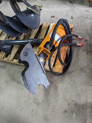 New Kubota KX 191 KX057 U55 quick attach hydraulic auger post hole digger 